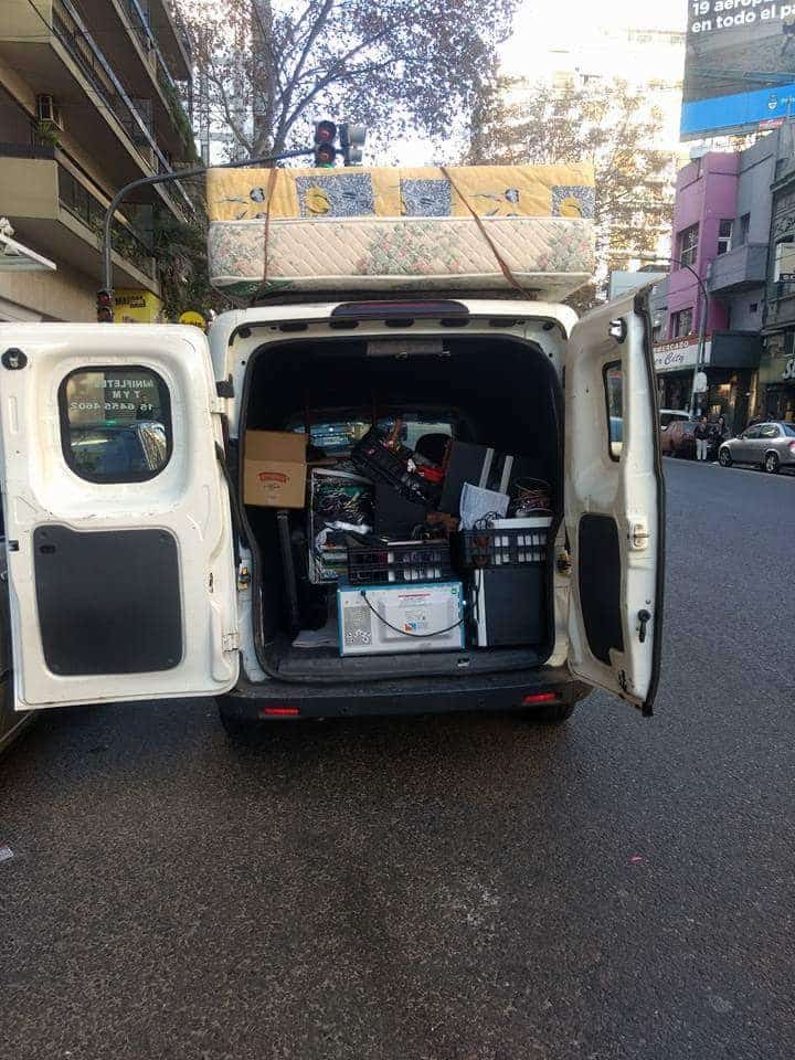 minifletes en CABA camioneta Miniflete TyM